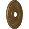Ekena Millwork Berkshire PVC Medallion (Canopies up to 8 3/8"), 19"OD x 3 1/2"ID x 1"P, Metallic Champagne Bronze CMP19BECCB - alternate 5